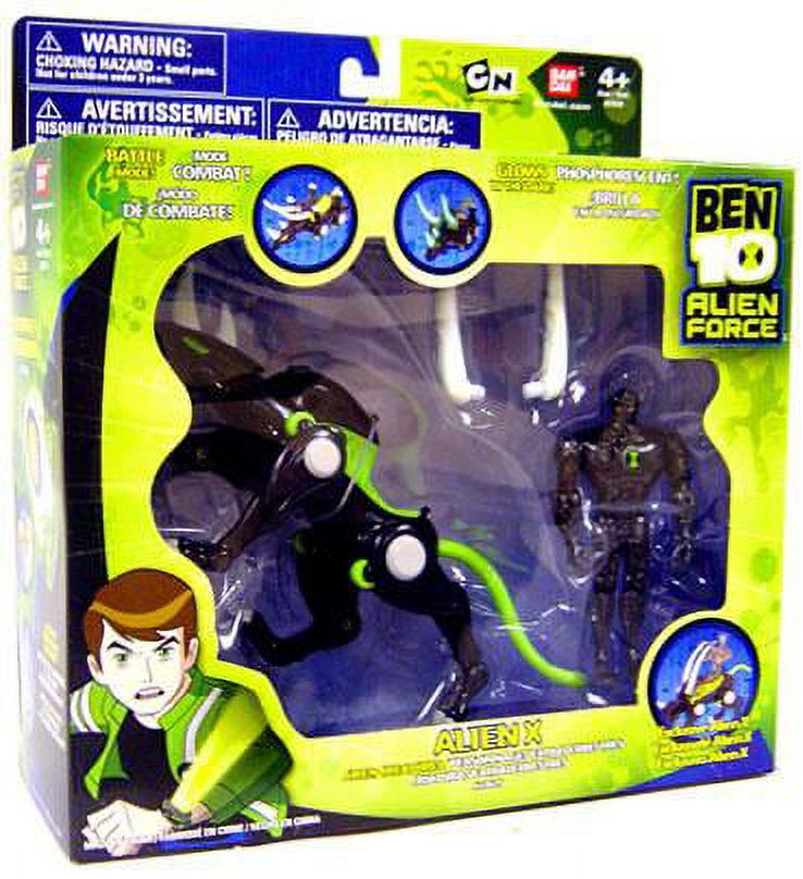 Ben 10 Alien Creatures Alien X Action Figure Set 